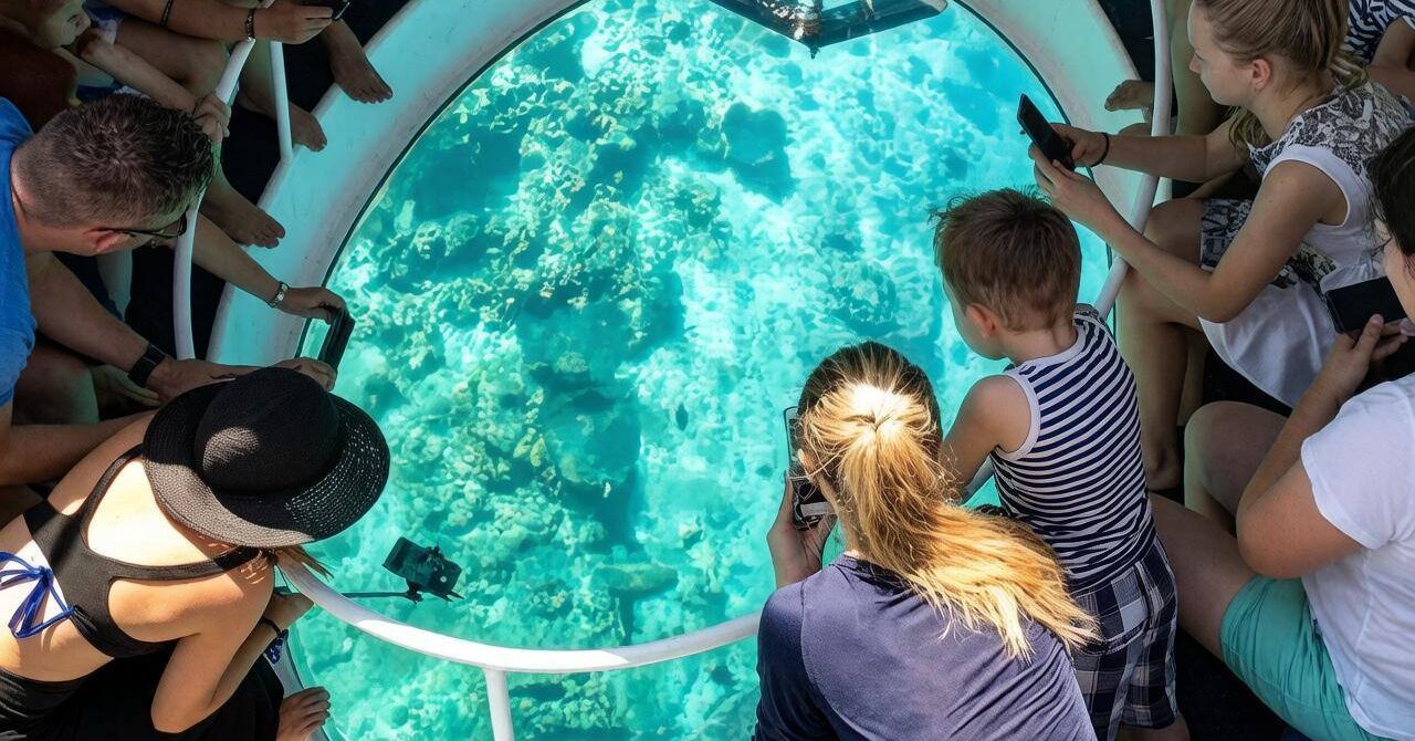 Лодка с прозрачным дном: как проходит морская экскурсия и что взять с собой