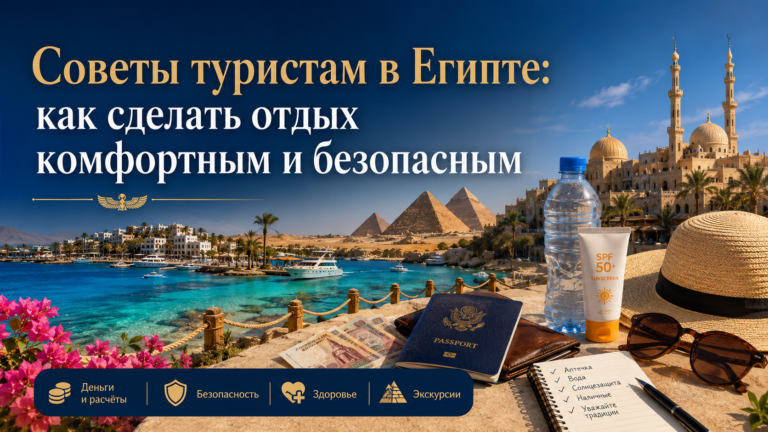 Советы туристам в Египте: как сделать отдых комфортным и безопасным